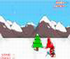 بازی انلاین Snowboarding Santa
