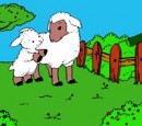 بازی رنگ آمیزی گوسفند شیرین